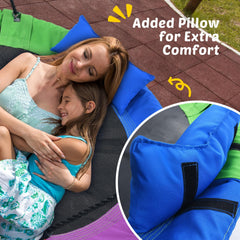 Trekassy saucer 360-degree swivel for smooth, exciting spins
