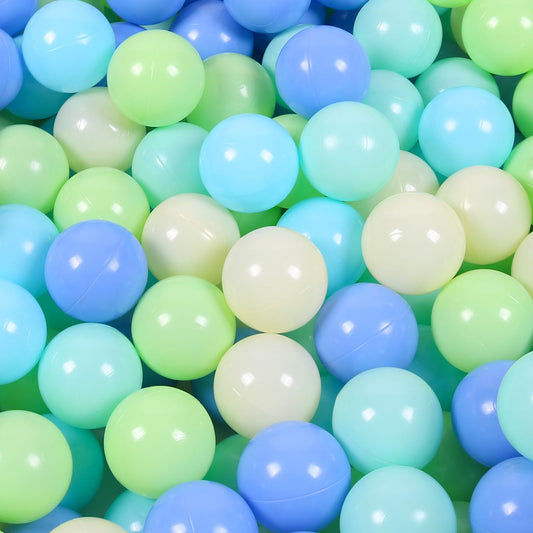 TrendBox ball pit balls in mixed colors for safe, fun playtime.