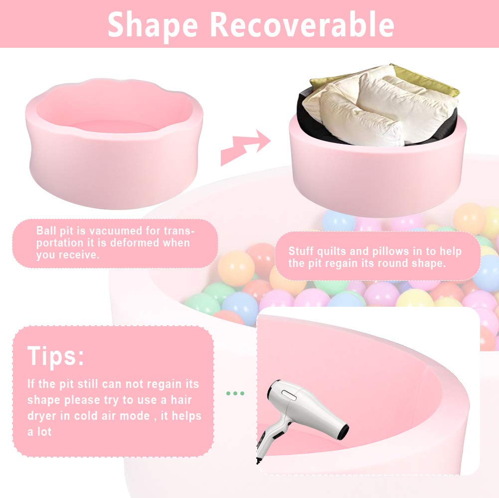 Trendbox ball pit doubles as chic living room decor.