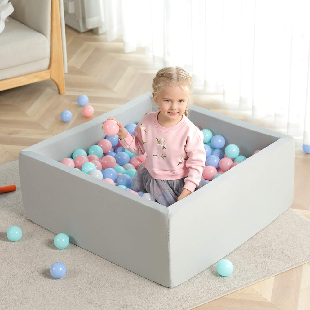 TrendBox ball pit room setup demonstrates compact living space use