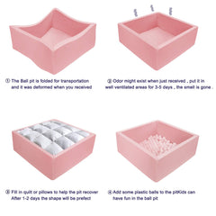TrendBox Ball Pit storage and portability design for neat rooms.