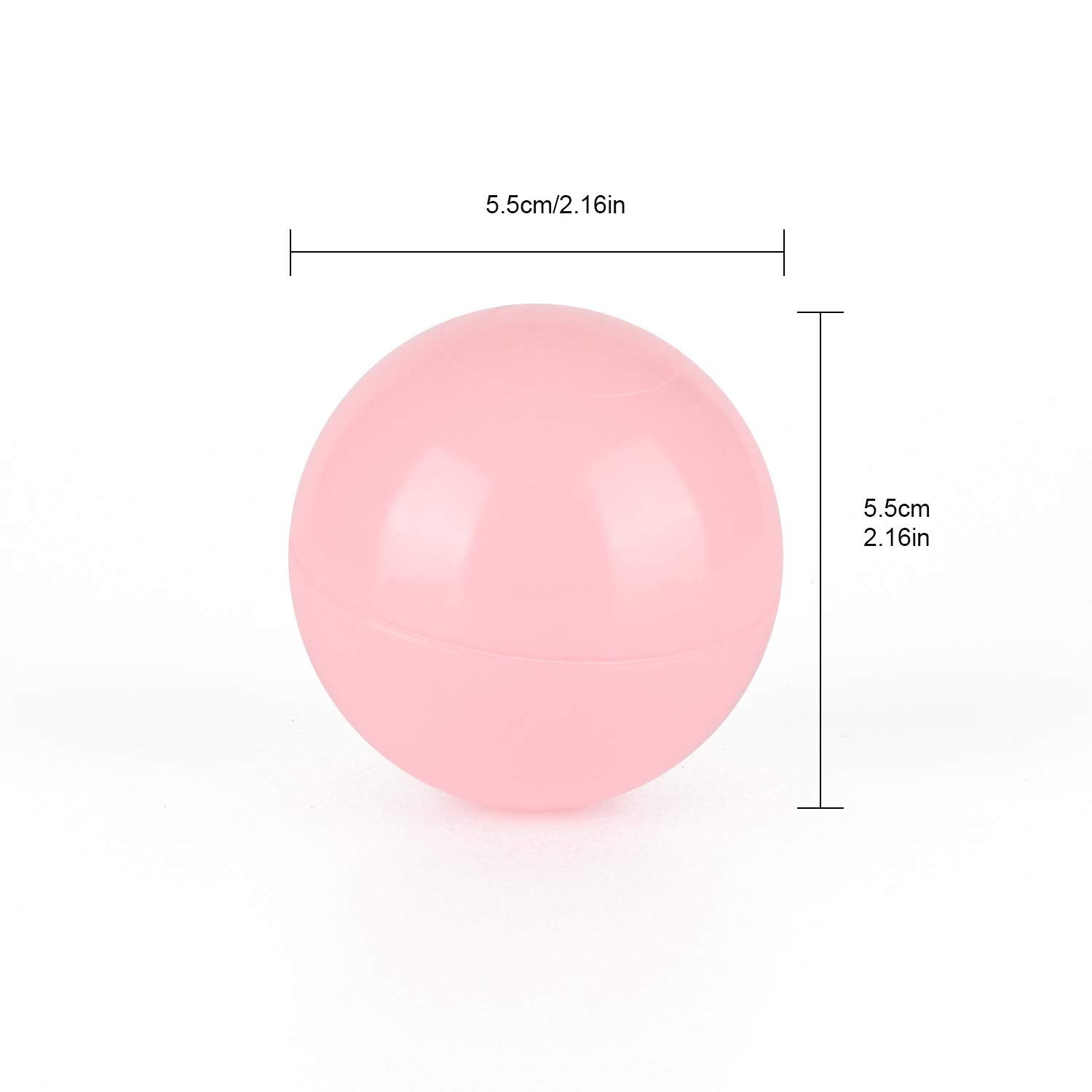 TrendBox pink ocean balls at a birthday party setup for games.
