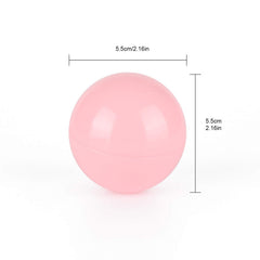 TrendBox pink ocean balls at a birthday party setup for games.