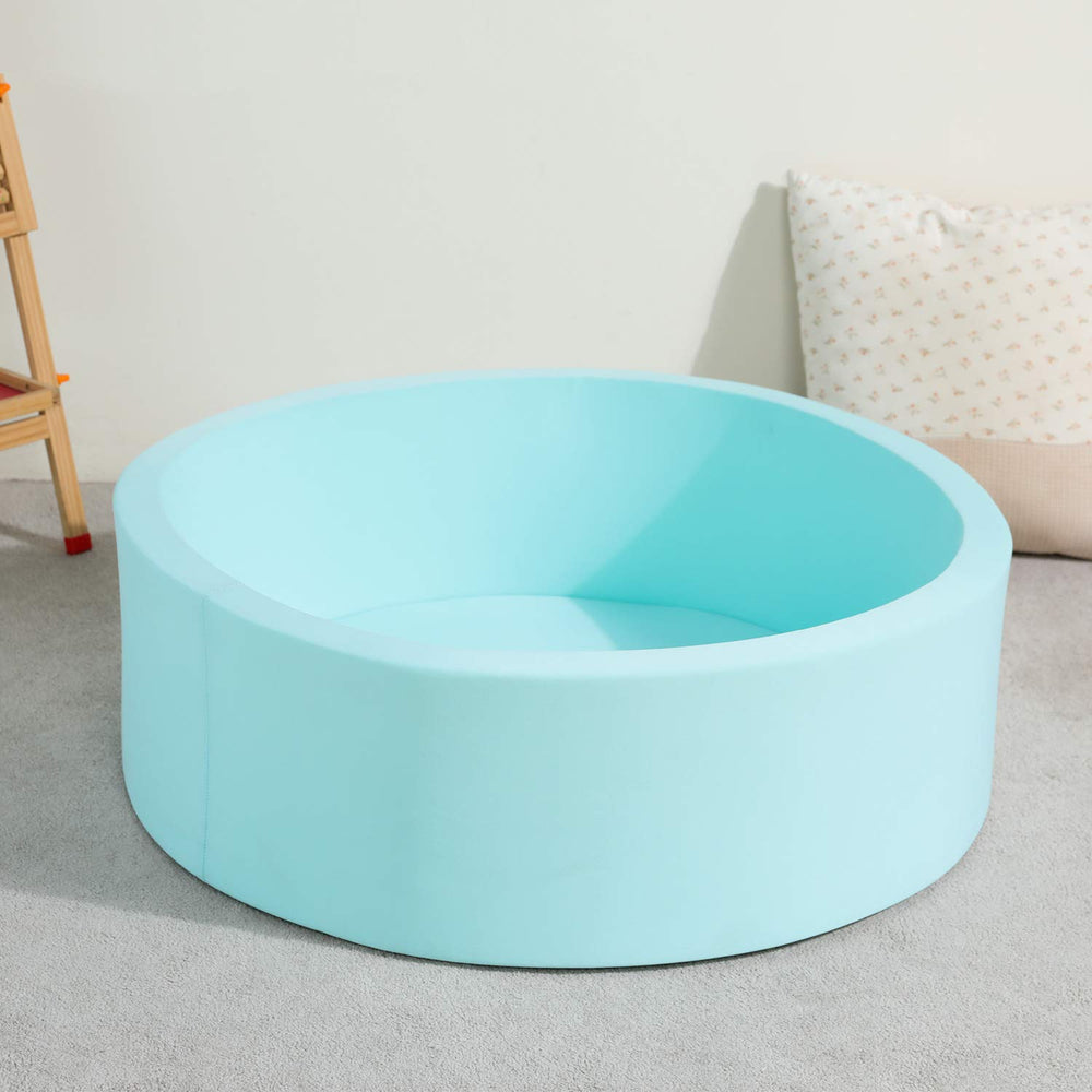 TrendBox memory foam ball pit folds for compact storage in small spaces.