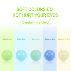 TrendBox multi-color balls for pool play and sensory exploration.