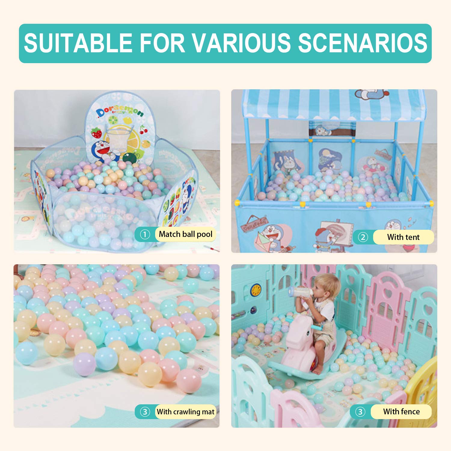 TrendBox sensory play balls are perfect for hands-on learning activities.