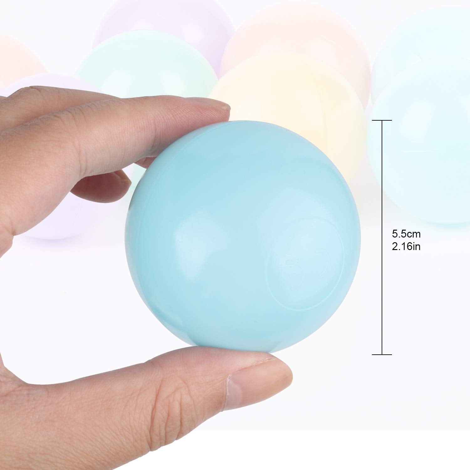 TrendBox soft-edges baby ball ensures comfy grasp for little hands.