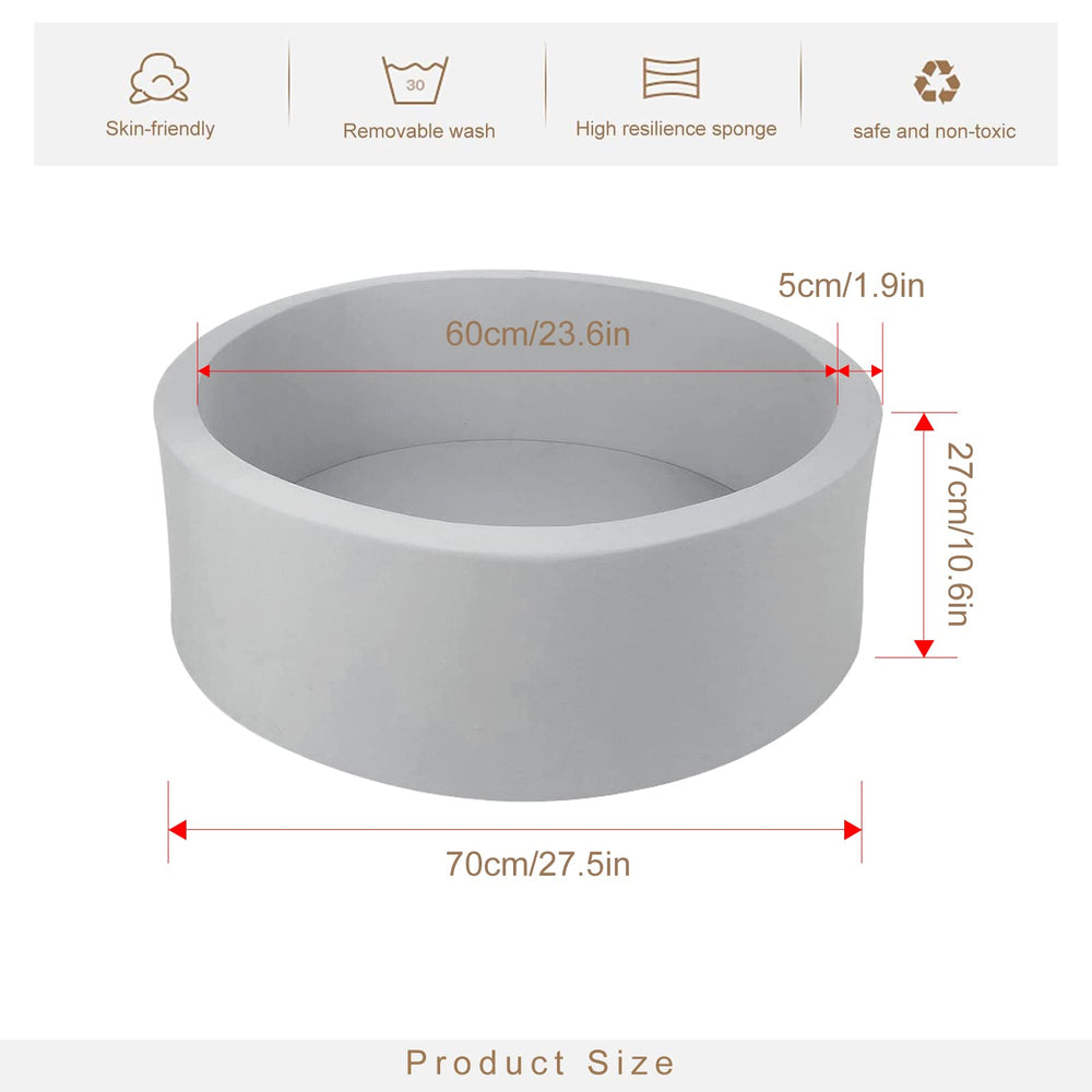 TRENDBOX soft memory foam material supports comfortable, safe toddler play sessions.