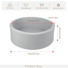 TRENDBOX soft memory foam material supports comfortable, safe toddler play sessions.