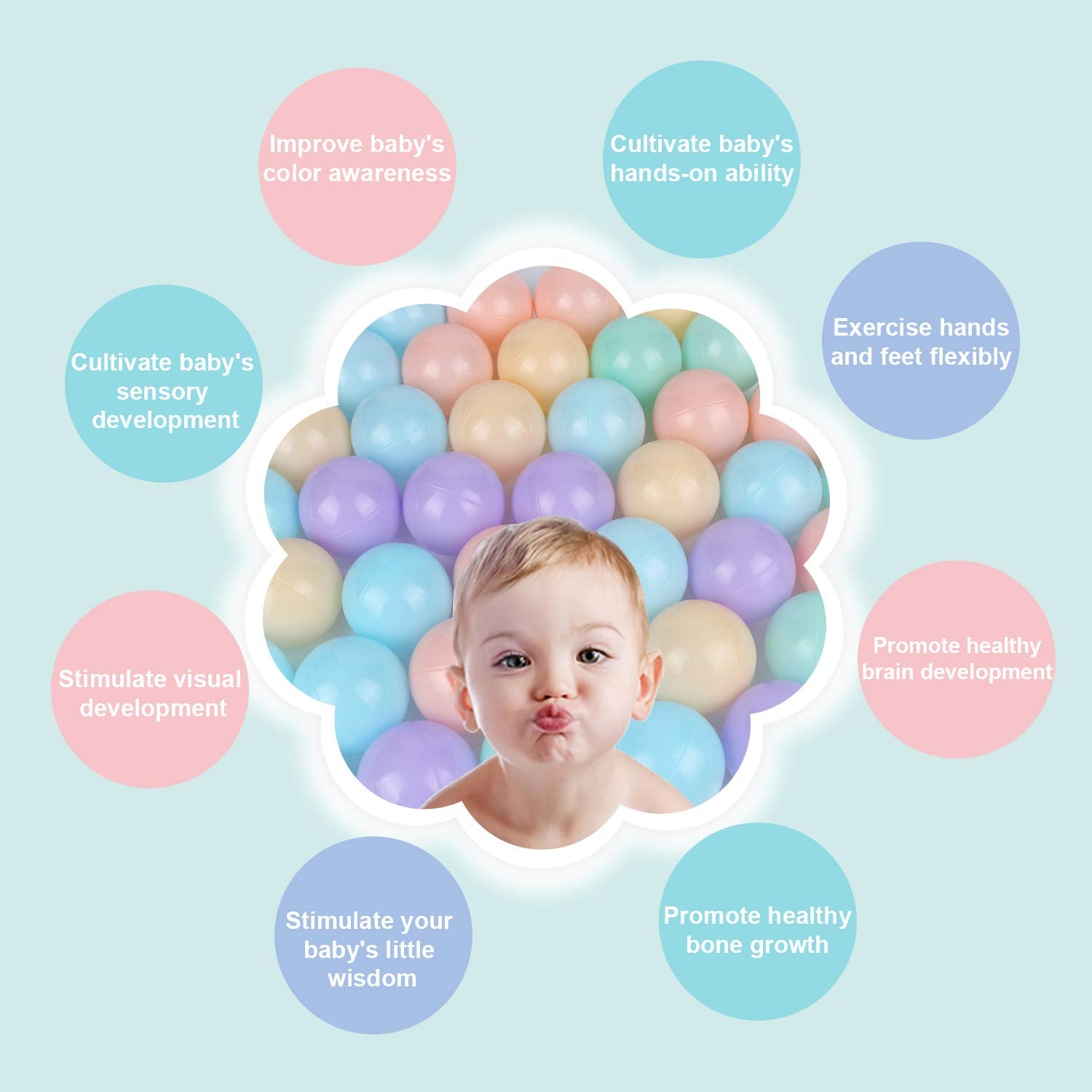 TrendBox swim pool play balls support safe, splash-friendly fun.