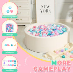 TRENDPLAY round balls versatile for indoor ball pits and creative setups
