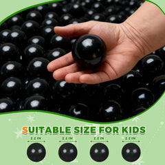 TRENDPLAY ball pit balls soft texture close-up shows gentle surface for kids.