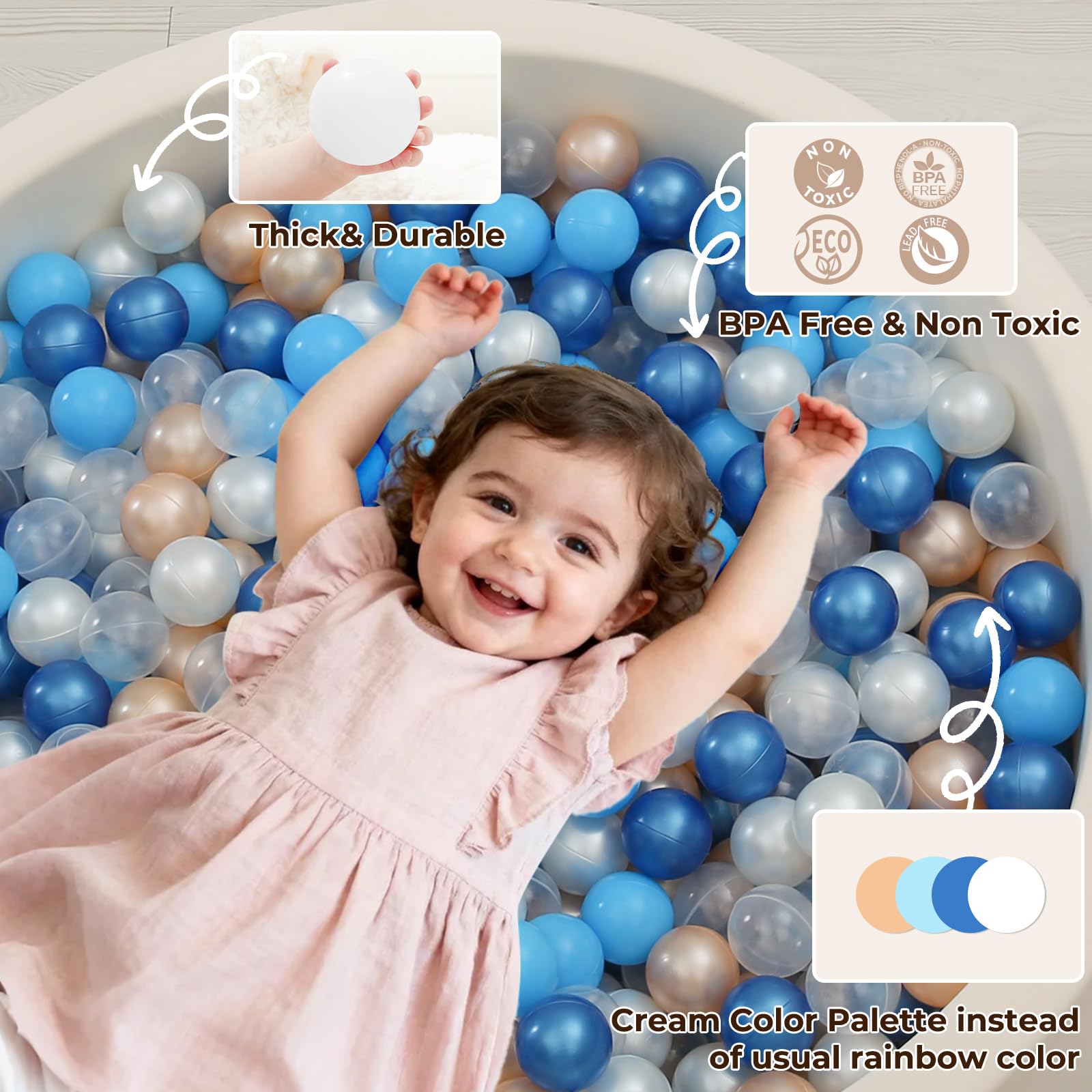 TrendPlay ball pit storage bag keeps your set neat and ready.