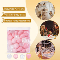 TRENDPLAY portable ball pit balls store easily after fun sessions