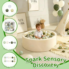 TRENDPLAY balls fill kiddie pools and playpens for fun.