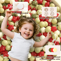 TRENDPLAY colorful-star-balls-close-up – vivid colors and tactile texture for little hands.