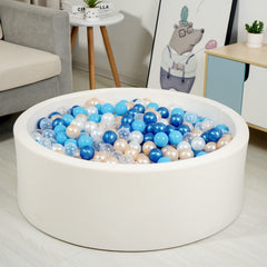 TrendPlay gold balls add sparkle to party decorations and kiddie pools.