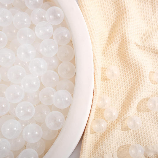 TRENDPLAY hollow 2-2-inch balls are lightweight and toddler friendly.