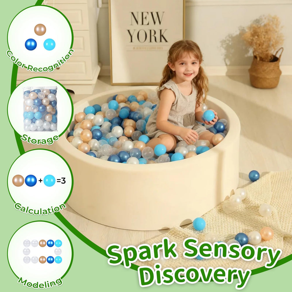 TrendPlay indoor-outdoor ball pit setup suits home and classroom play.