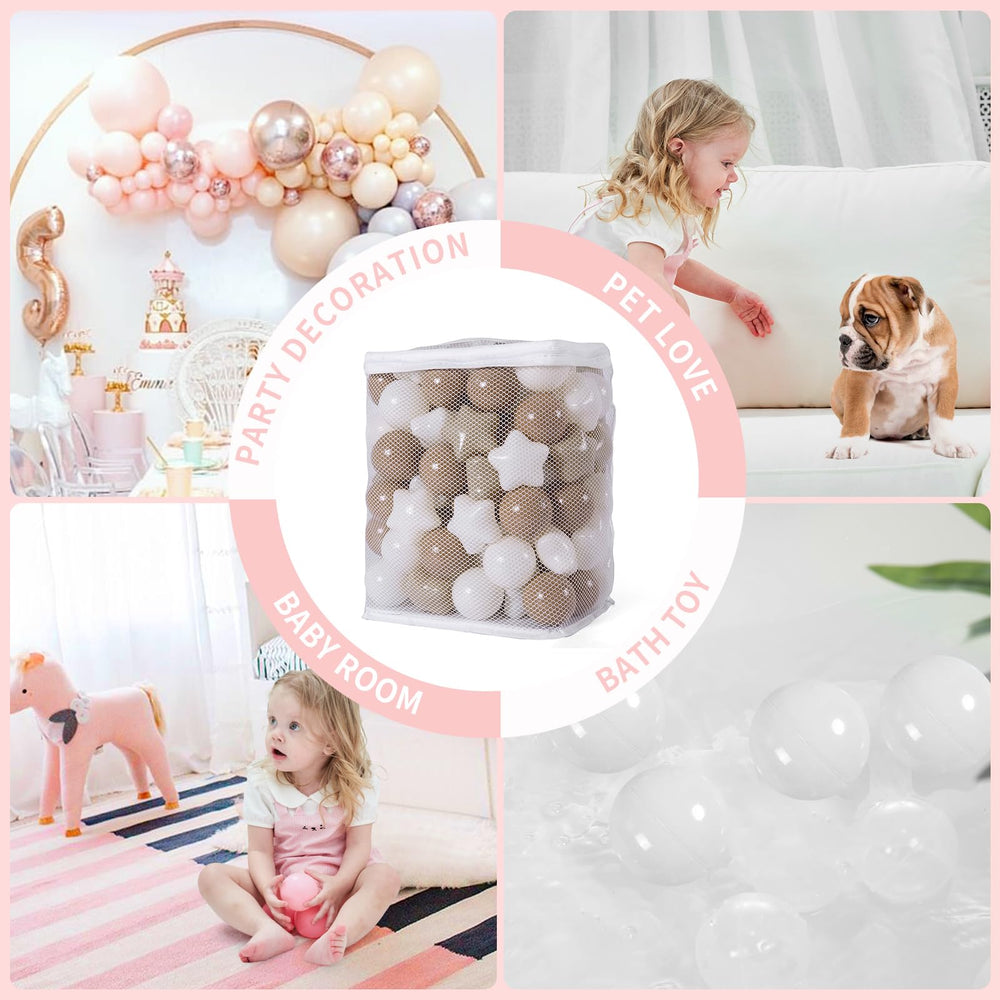 TRENDPLAY Balls invite imaginative play and color recognition in everyday fun.