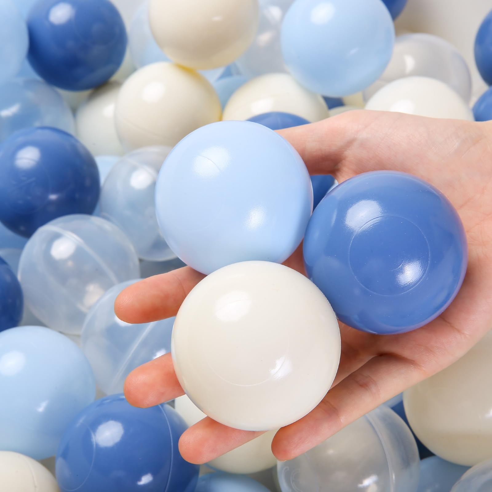 TRENDPLAY navy ball pit 170-pack for toddlers, vibrant and safe play.