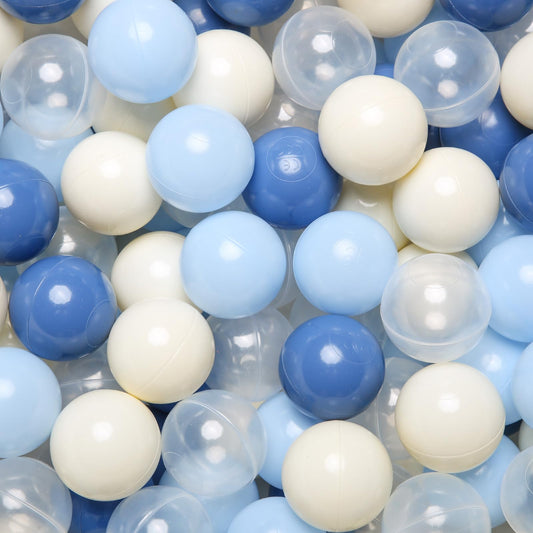 TRENDPLAY navy ball pit balls in a toddler play area promoting safe, colorful fun.