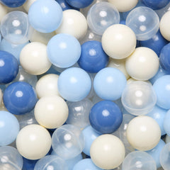 TRENDPLAY navy ball pit balls in a toddler play area promoting safe, colorful fun.
