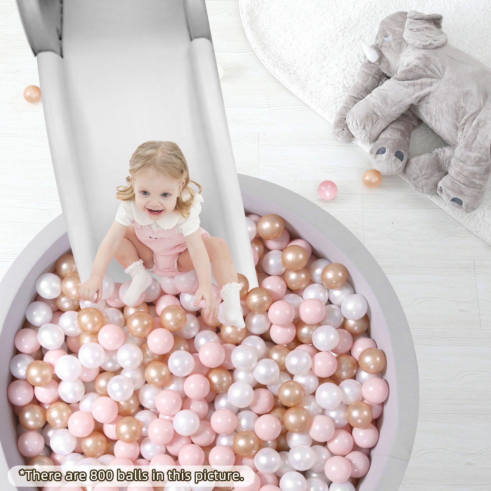 TRENDPLAY ocean-themed ball pit balls spark imaginative, immersion play.