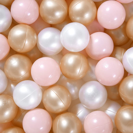 TrendPlay 500-pack hollow balls for safe, colorful ball pits.