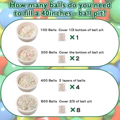 TRENDPLAY durable crush-proof plastic balls in use.