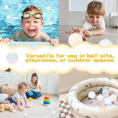 TRENDPLAY Star Ball Pit Balls use non-toxic materials for worry-free fun.