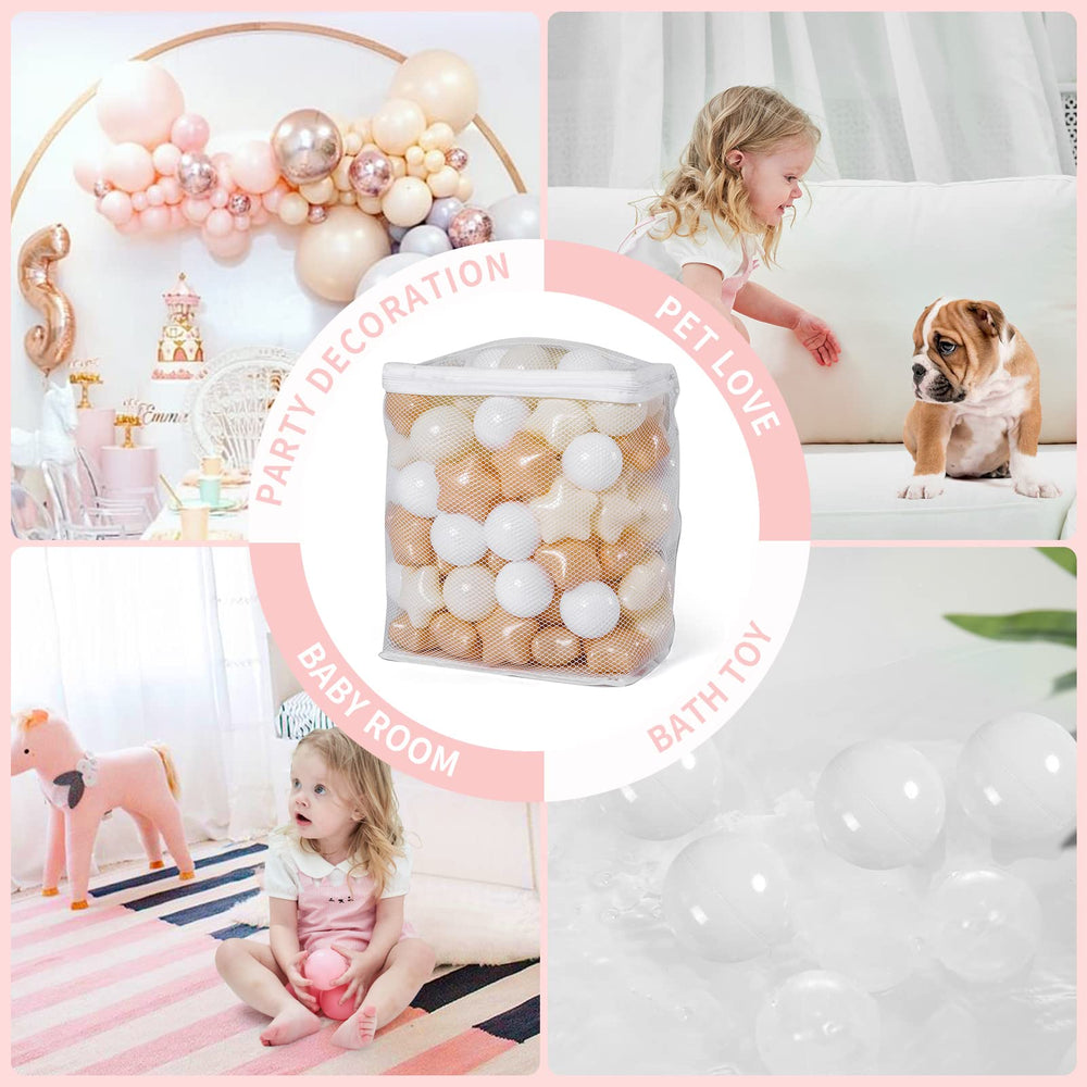 100-count package ideal for party decor and group games.