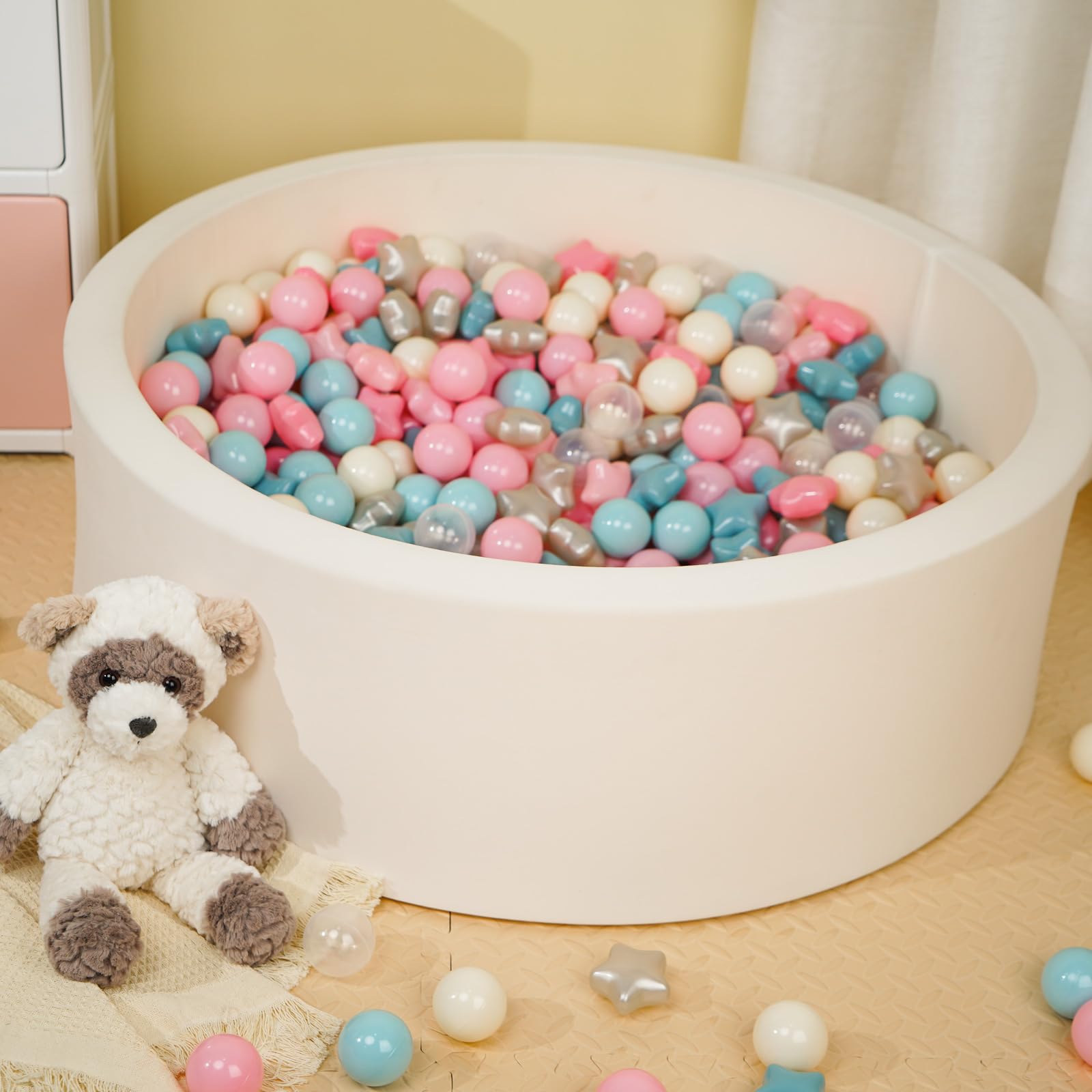 TRENDPLAY Star Ball Pit Balls in action, sparking imaginative play for kids.