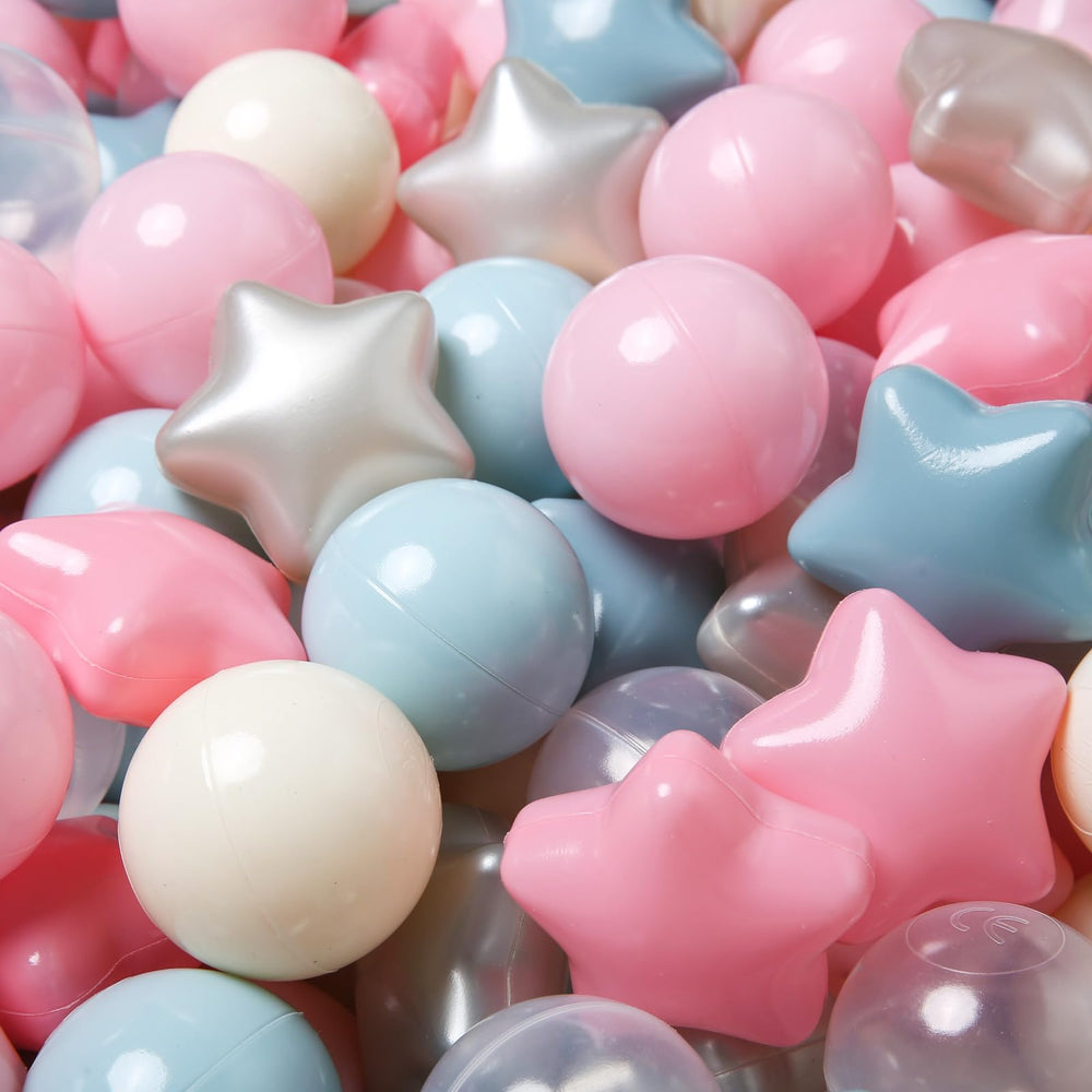 TRENDPLAY Star Ball Pit Balls made with non-toxic materials for safe play.