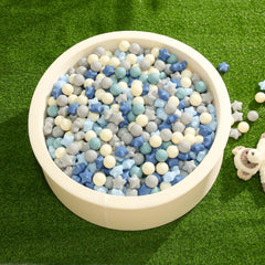 TRENDPLAY Star Ball Pit Balls in bag highlights bulk quantity for easy party prep