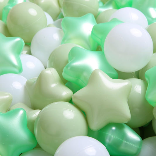 TrendPlay Star Ball Pit Balls in vibrant color variety for imaginative play.
