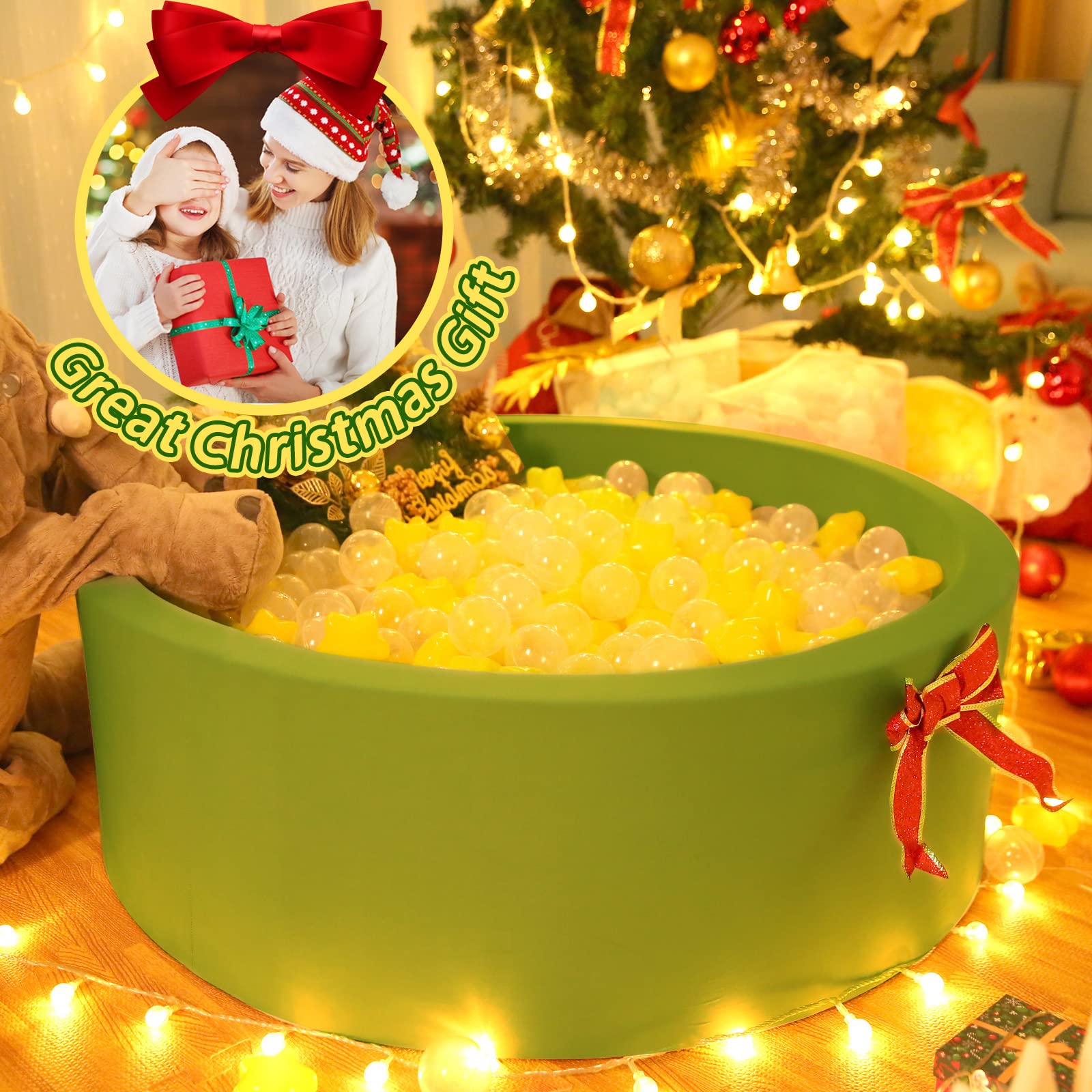 TRENDPLAY star ball pit balls for DIY garland and crafts.