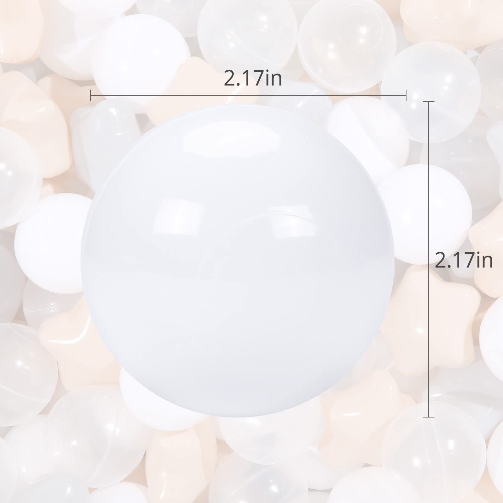 TRENDPLAY Star Ball Pit Balls fueling imaginative play and color exploration