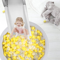 TRENDPLAY star ball pit balls filling a play tent for creative activities.