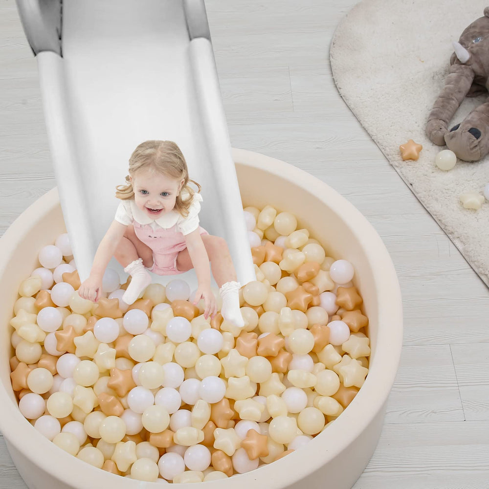 Soft texture and bright hues support sensory exploration for little hands.