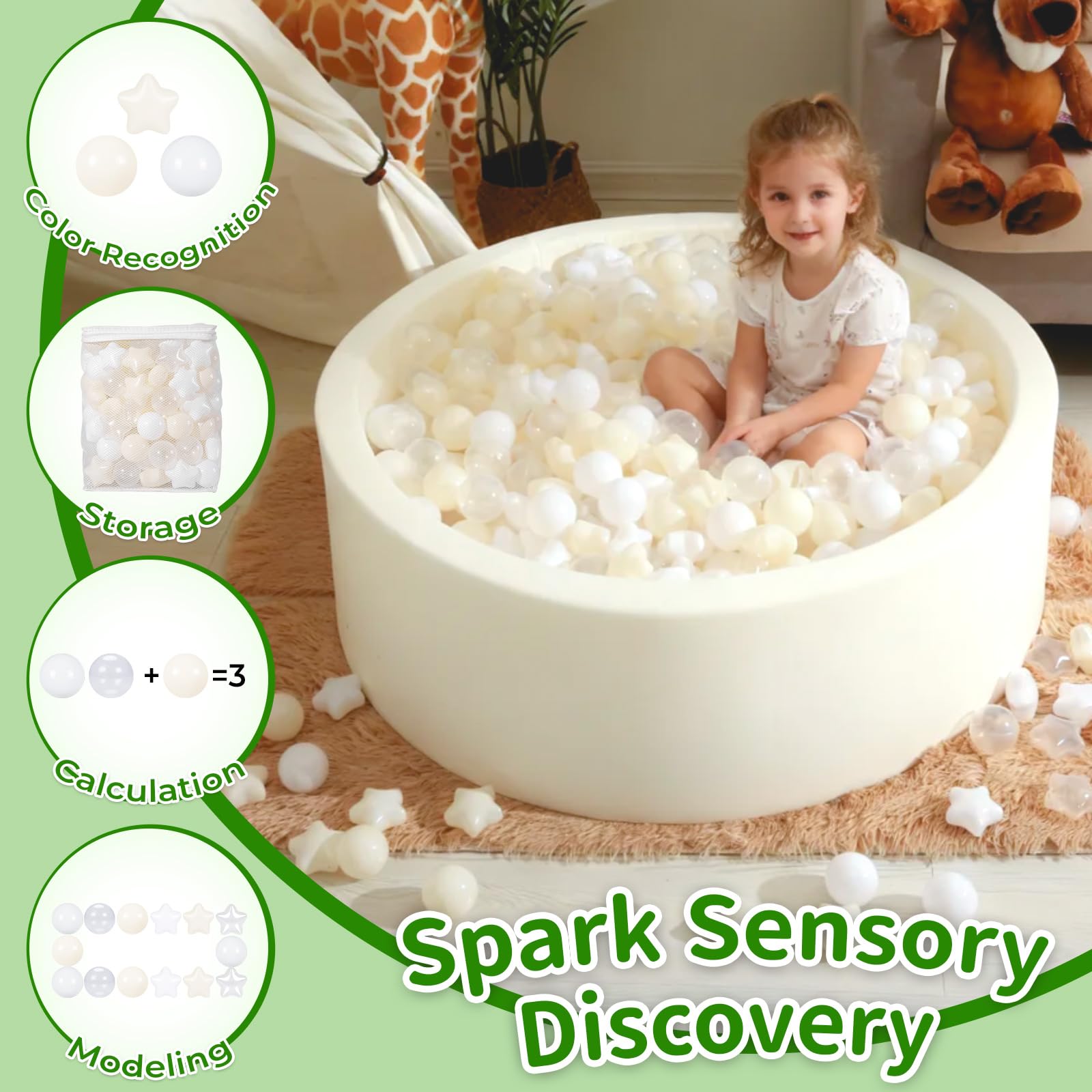 TRENDPLAY Star balls inspire imaginative play for kids