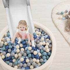 TRENDPLAY Star Ball Pit Balls cream blue tones highlight color theme for room play