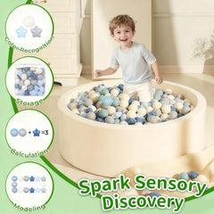 TRENDPLAY Star Ball Pit Balls for decor shows versatile party decoration usage