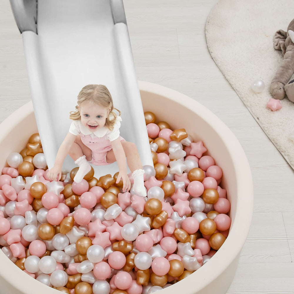 TRENDPLAY Star Ball Pit Balls in varied colors to brighten play spaces.