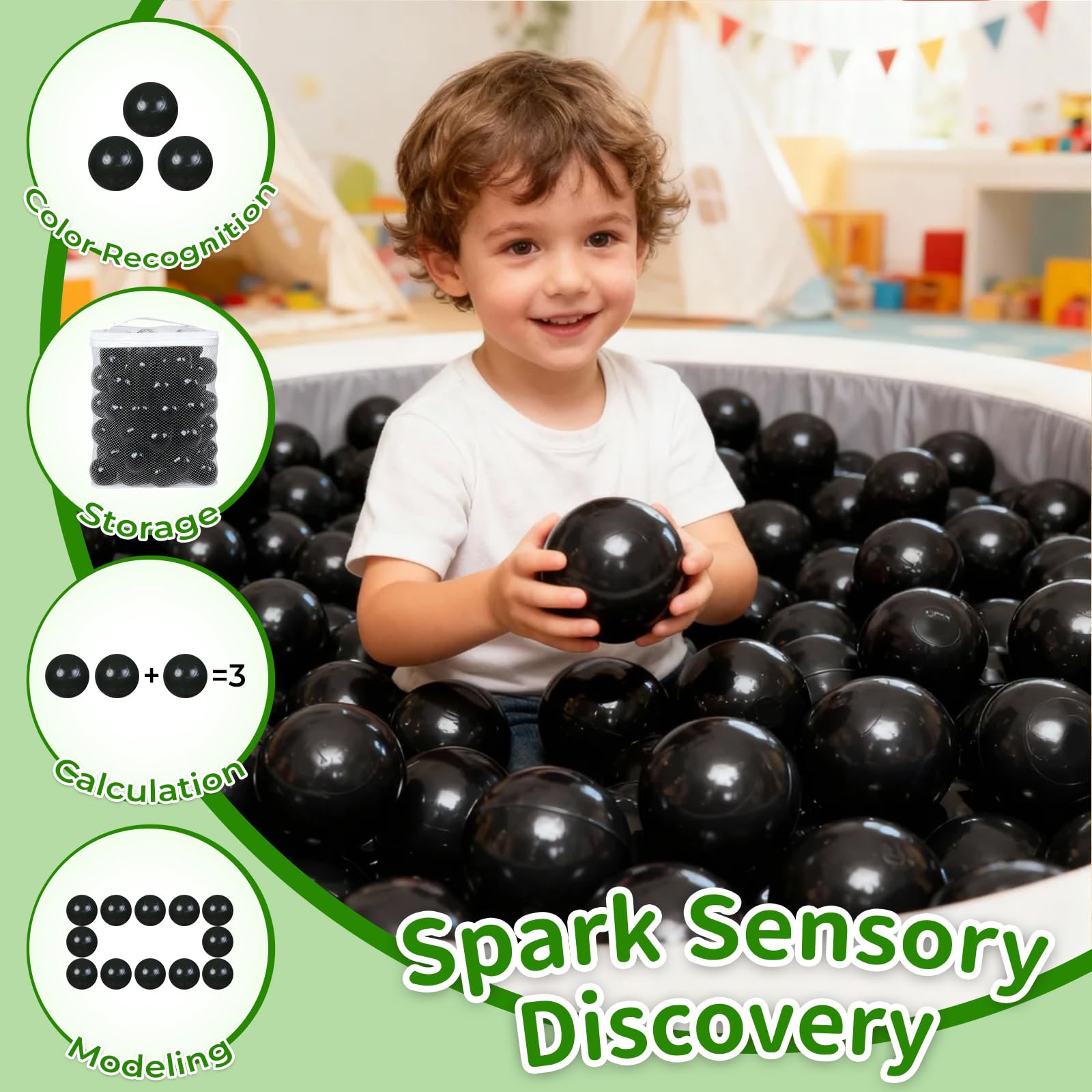 TRENDPLAY toddlers-friendly balls with easy grasp support active play.