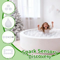 TRENDPLAY vibrant ball pit balls promote active, sensory play.