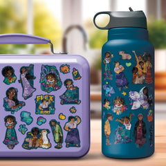 Trends International Encanto sticker sheet 2 with vibrant designs for water bottles and laptops
