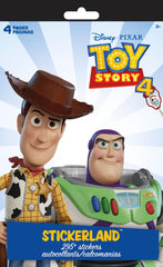 Trends International Toy Story 4 Stickeland Pad offers over 300 stickers for creative school projects.