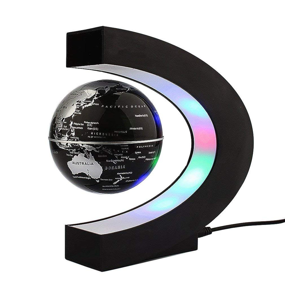 Trenzsary three-inch globe detail for a compact desk display