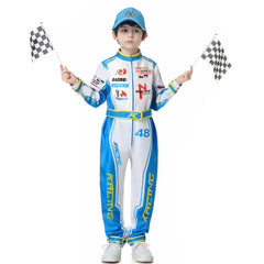 Treyrea checkered flags add authentic race-day vibe.